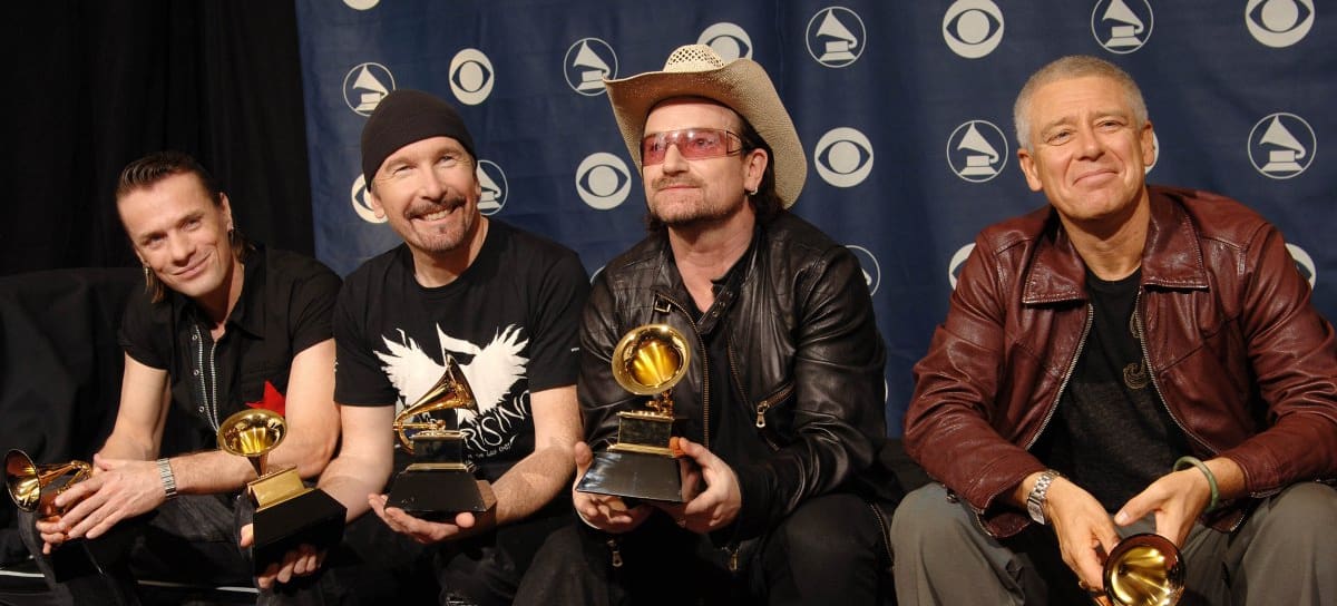 U2, premiados en los Grammy