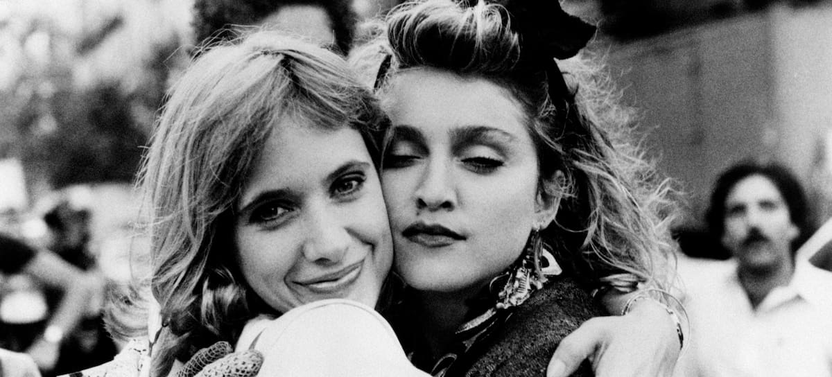 Madonna y Rosanna Arquette