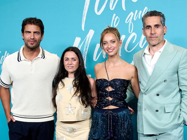 Maxi Iglesias, Alice Kellen, Margarida Corceiro y Jorge Alonso en la premier 'Todo lo que nunca fuimos', junio de 2026