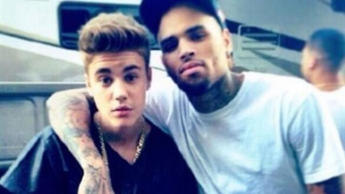 Justin Bieber y Chris Brown juntos