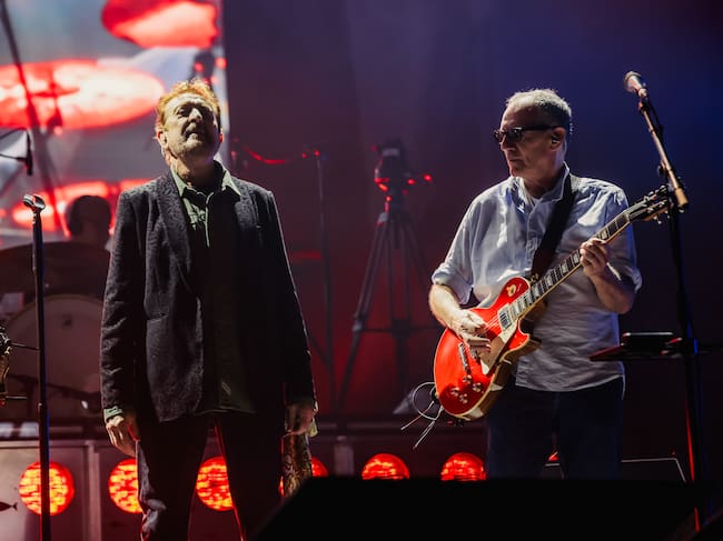 Manolo García y Quimi Portet en la primera fecha de la gira de reencuentro de El Último de la Fila, en Marenostrum Fuengirola 2026.