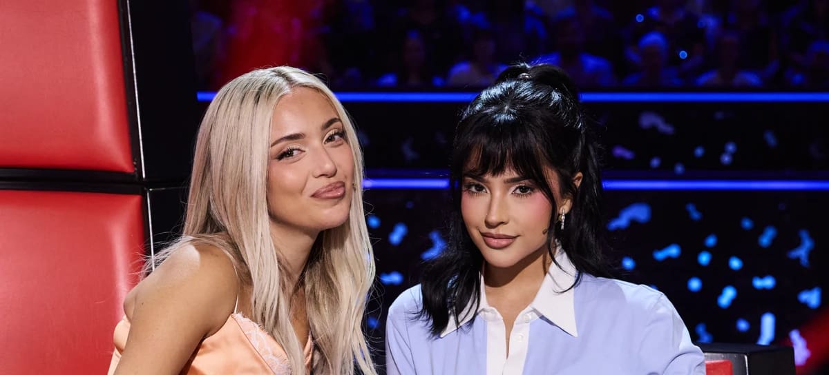 Ana Mena y Becky G en La Voz Kids