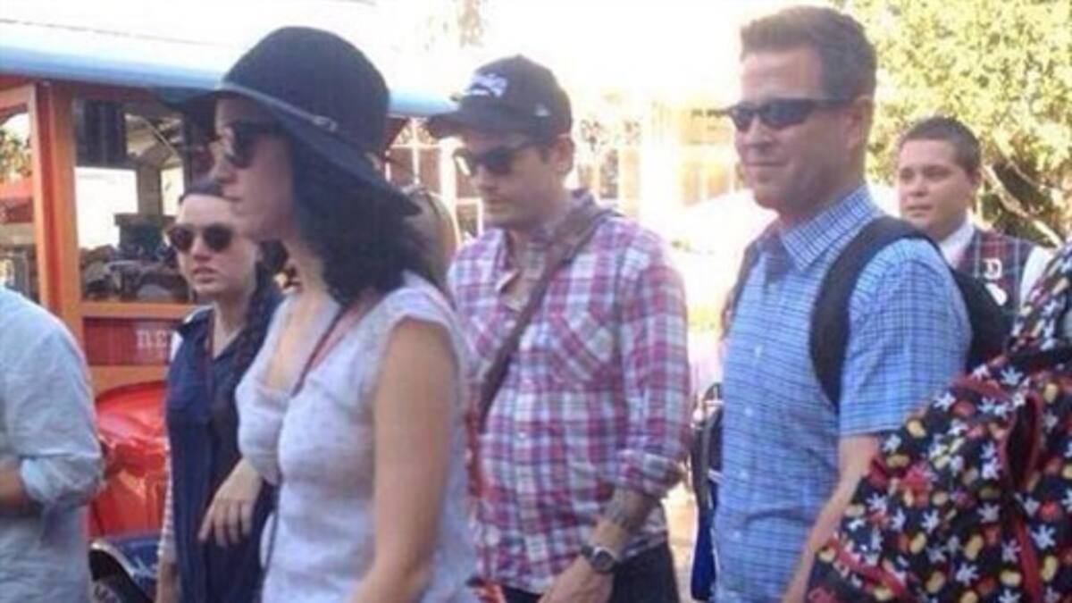 Katy Perry de paseo