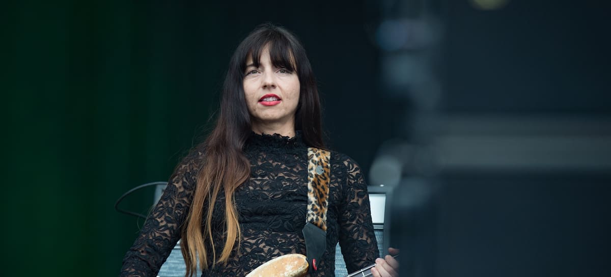 Paz Lenchantin durante un concierto de los Pixies en 2017.