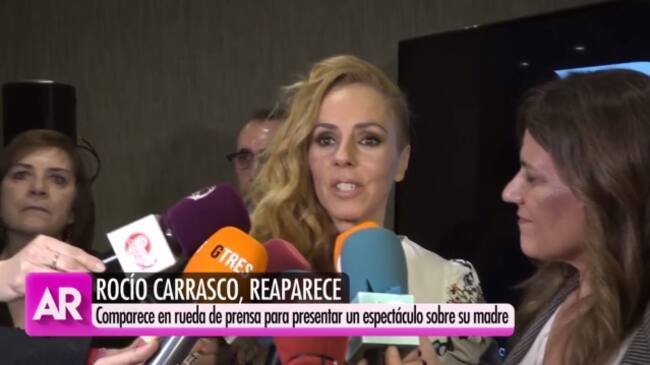 Rocío Carrasco en 'El Programa de Ana Rosa'