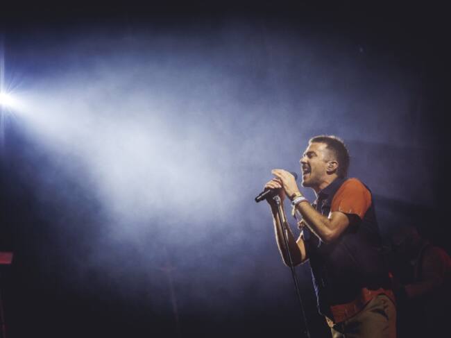 Pucho de Vetusta Morla en el escenario del Mallorca Live Festival 2023