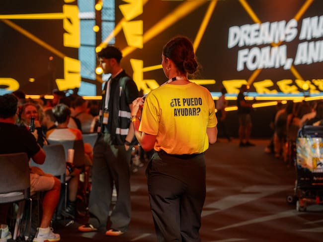 Asistente en la San Diego Comic Con Málaga.