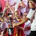 Quién es María, la niña que padece el sarcoma de Ewing y que celebró la Eurocopa con los jugadores de la Selección en Cibeles