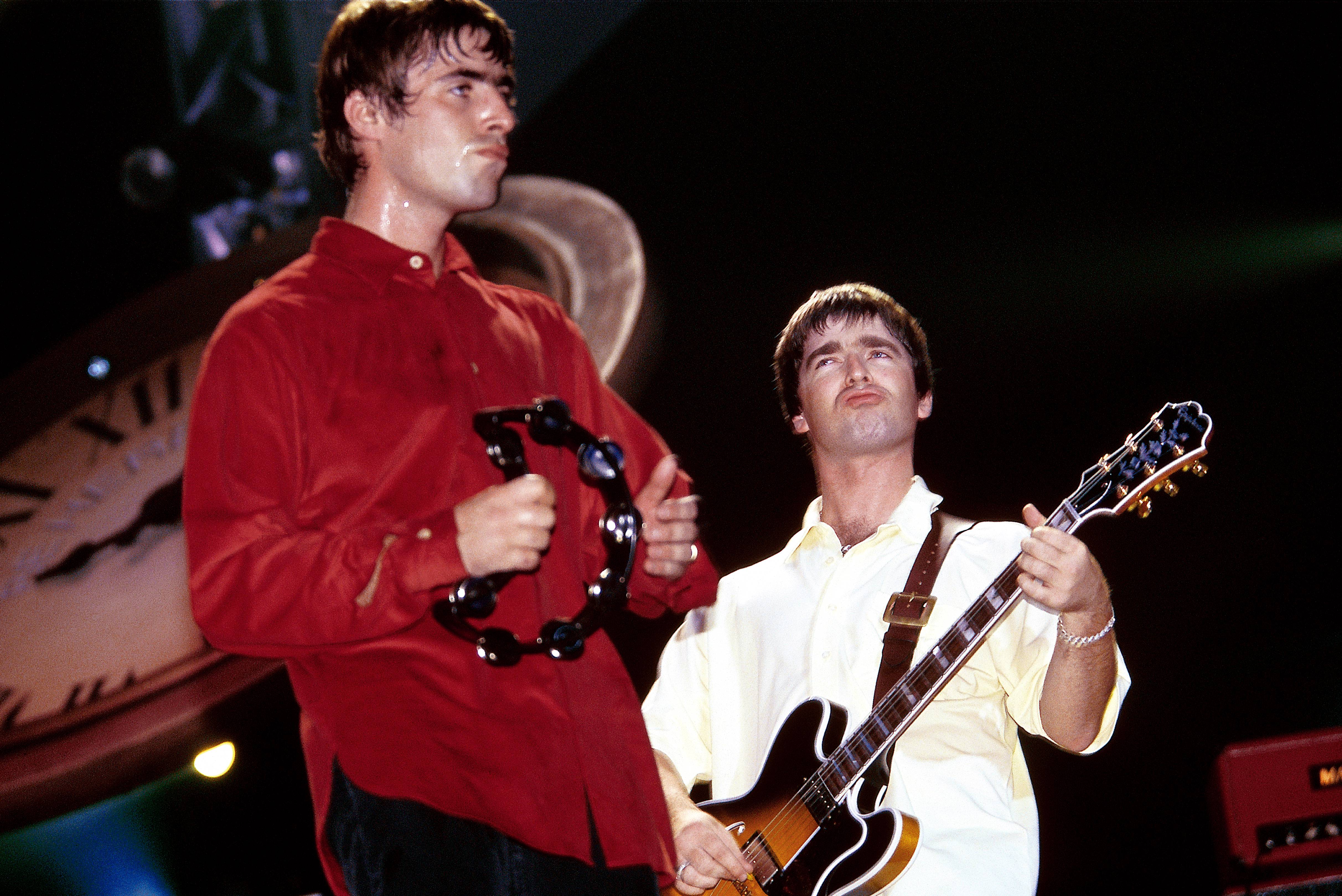 Noel y Liam Gallagher en una imagen de archivo.