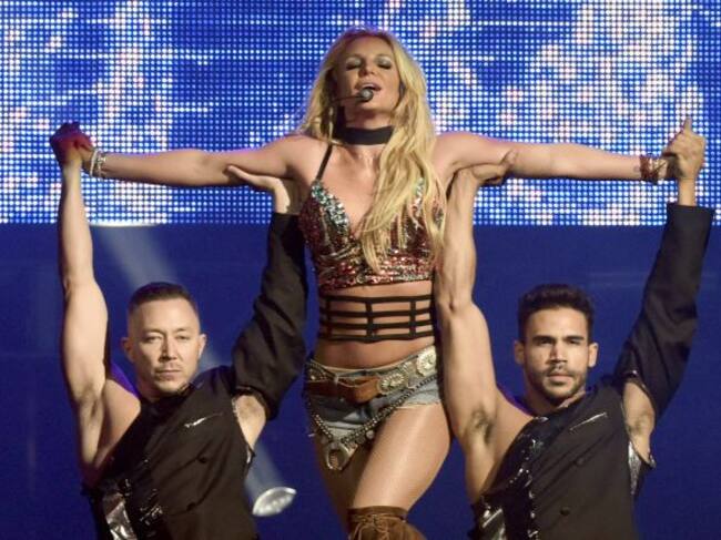Britney Spears, en una actuación en directo en 2016.