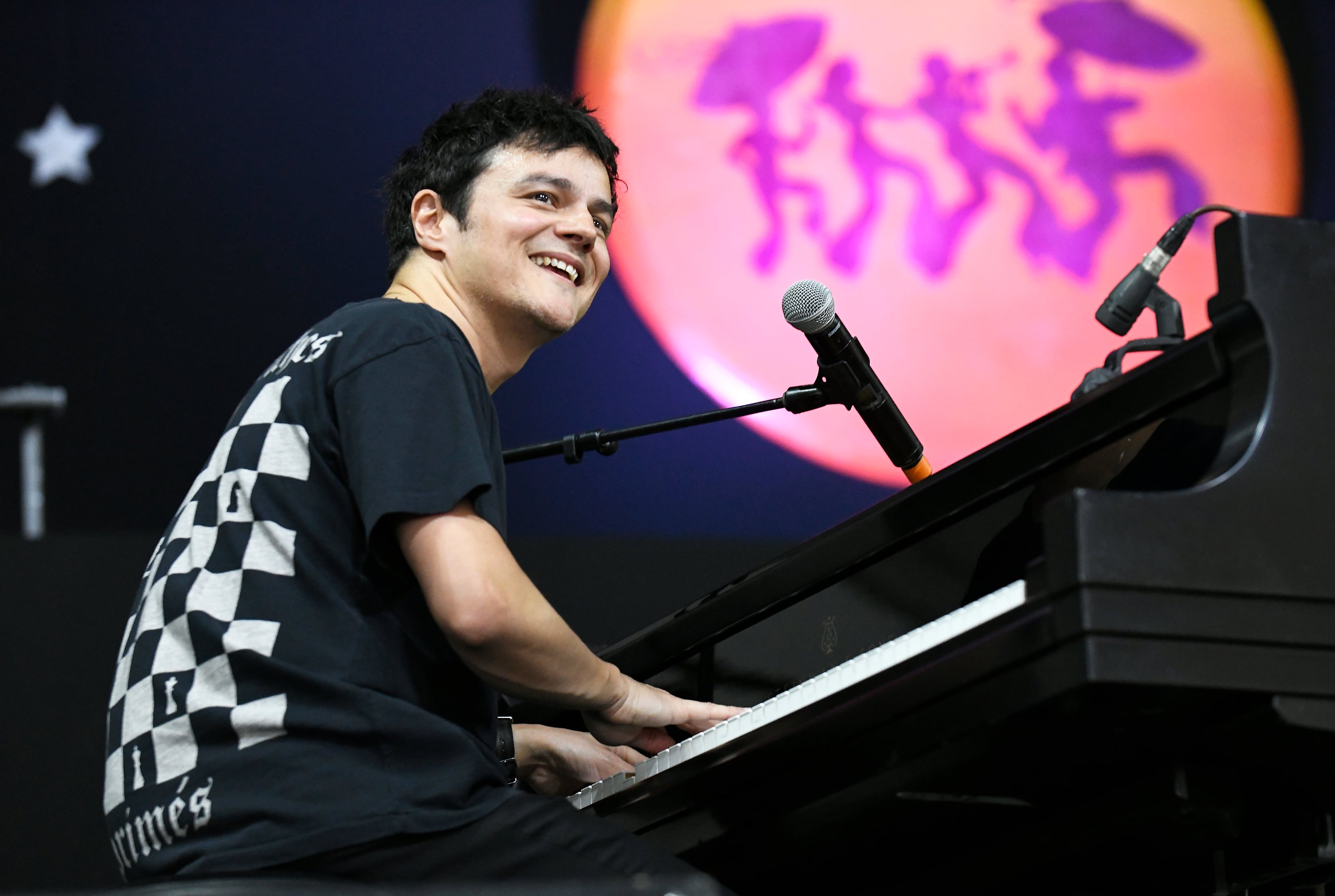 Jamie Cullum, en el festival de Jazz de New Orleans Jazz & Heritage Festival en 2023