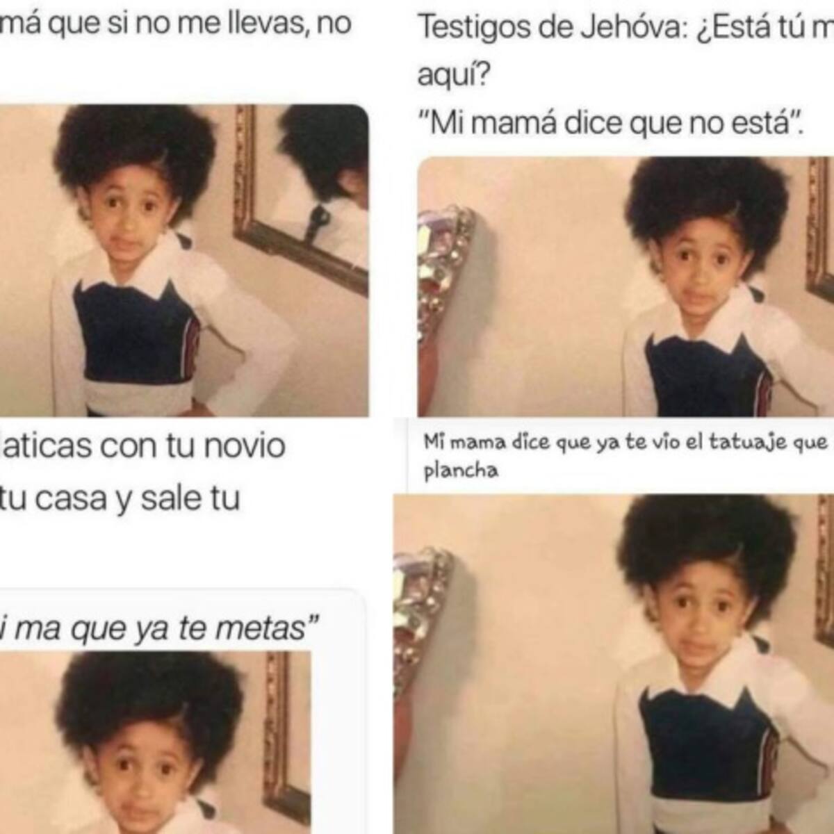 "Dice mi mamá" el meme que está por todos lados