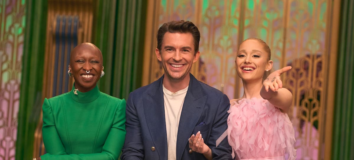 Cynthia Erivo, Jonathan Bailey y Ariana Grande
