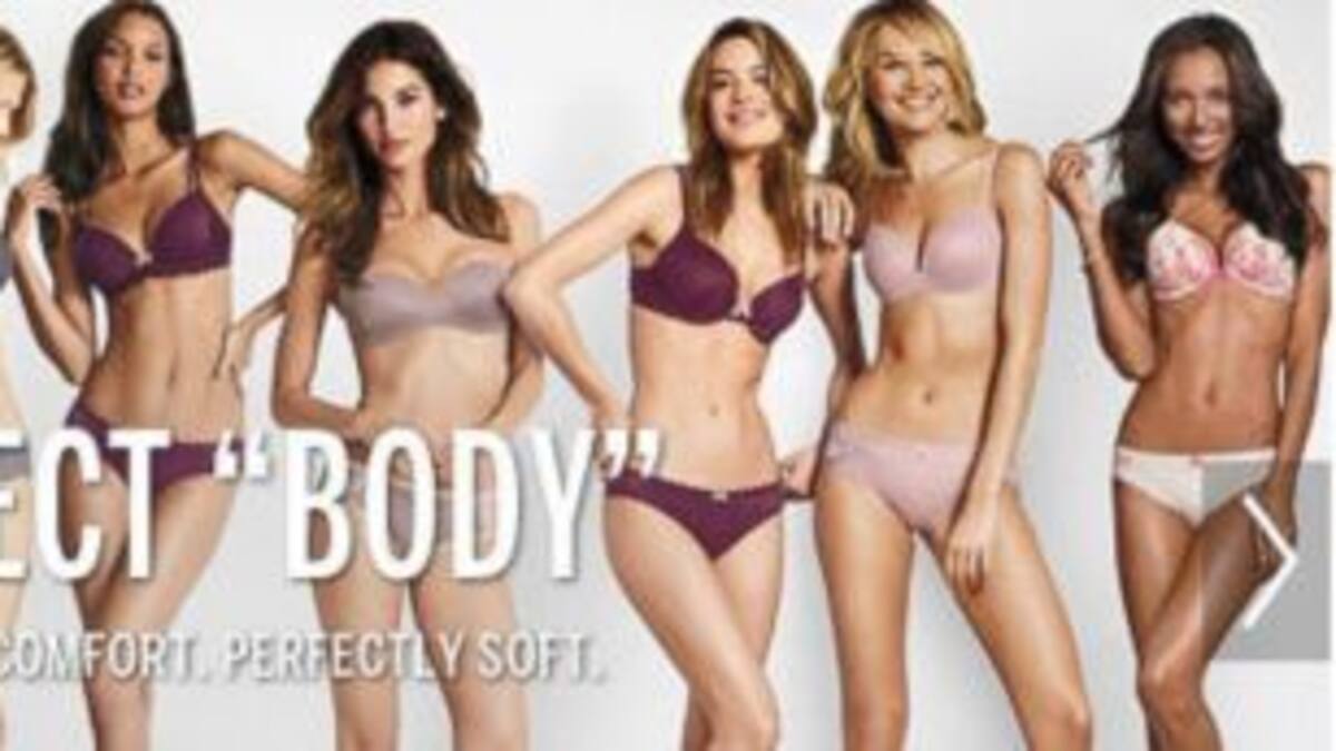 Victoria's Secret le borró la cola a una modelo