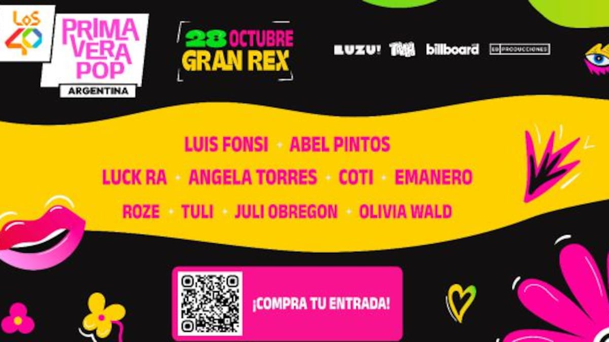 ¡Llega LOS40 Primavera Pop Argentina! Entradas disponibles en TuEntrada.com