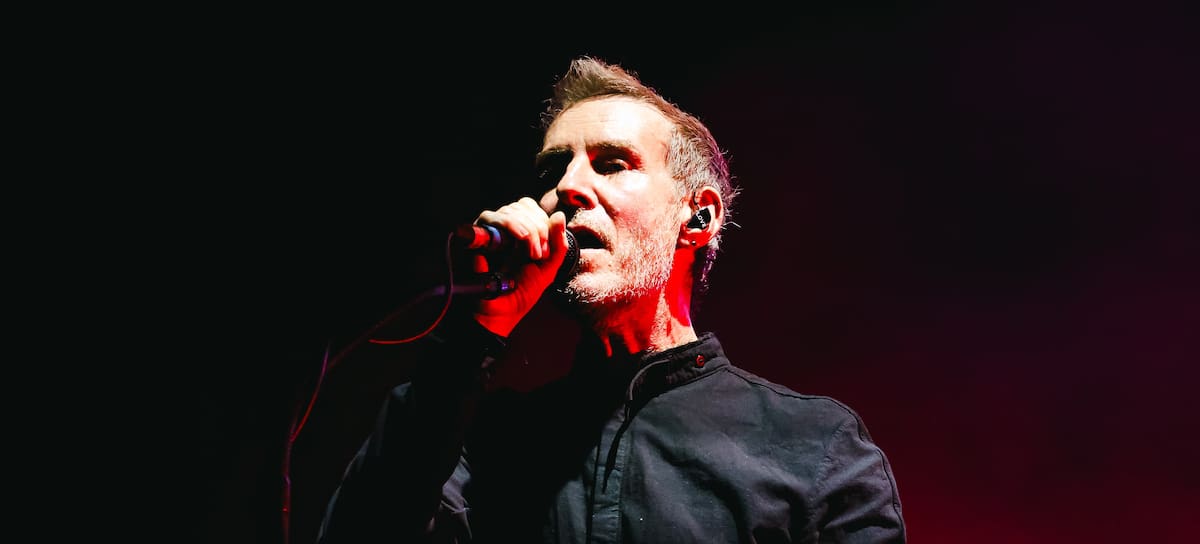 Robert Del Naja, de Massive Attack, en el Unaltrofestival