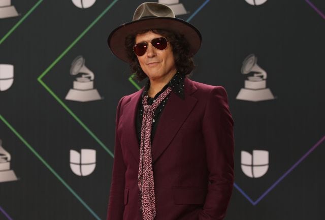 Enrique Bunbury, fotografiado en Noviembre de 2021 en los Latin Grammy.