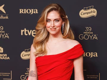 Chiara Ferragni reaparece en los Premios Goya 2025 tras el escándalo sobre la infidelidad de Fedez