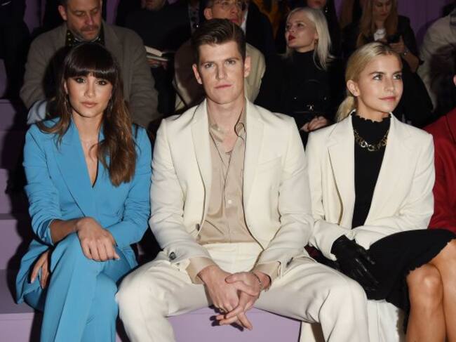 Aitana y Miguel Bernardeau en la Semana de la Moda de Milán.