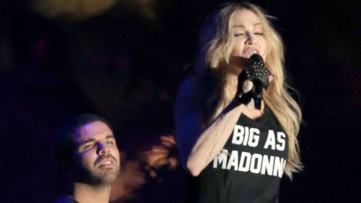 Madonna a los besos con Drake