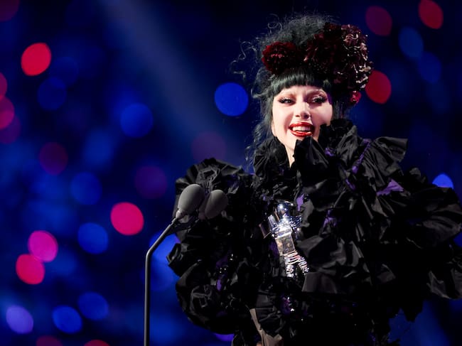 Lady Gaga en los Video Music Awards 2025 de MTV. / Christopher Polk/Billboard via Getty