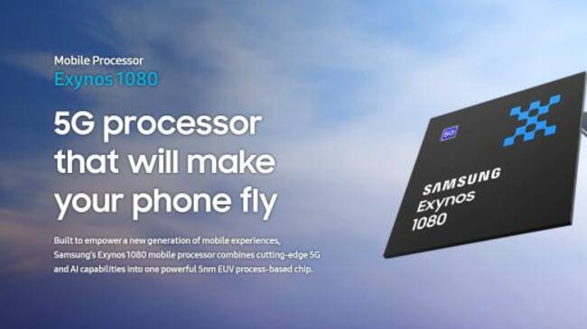 Samsung presenta el nuevo Exynos 1080.