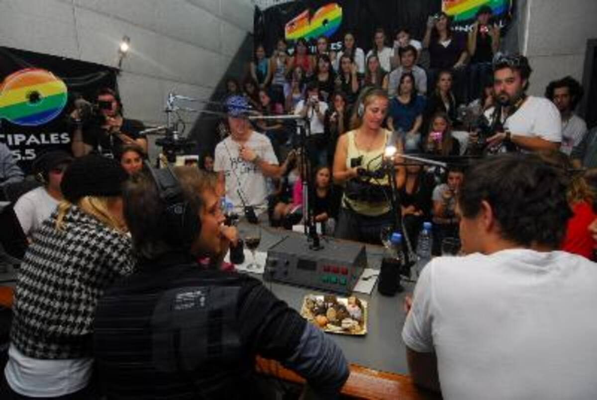 Estudio abierto con los Teen Angels en 40 Principales