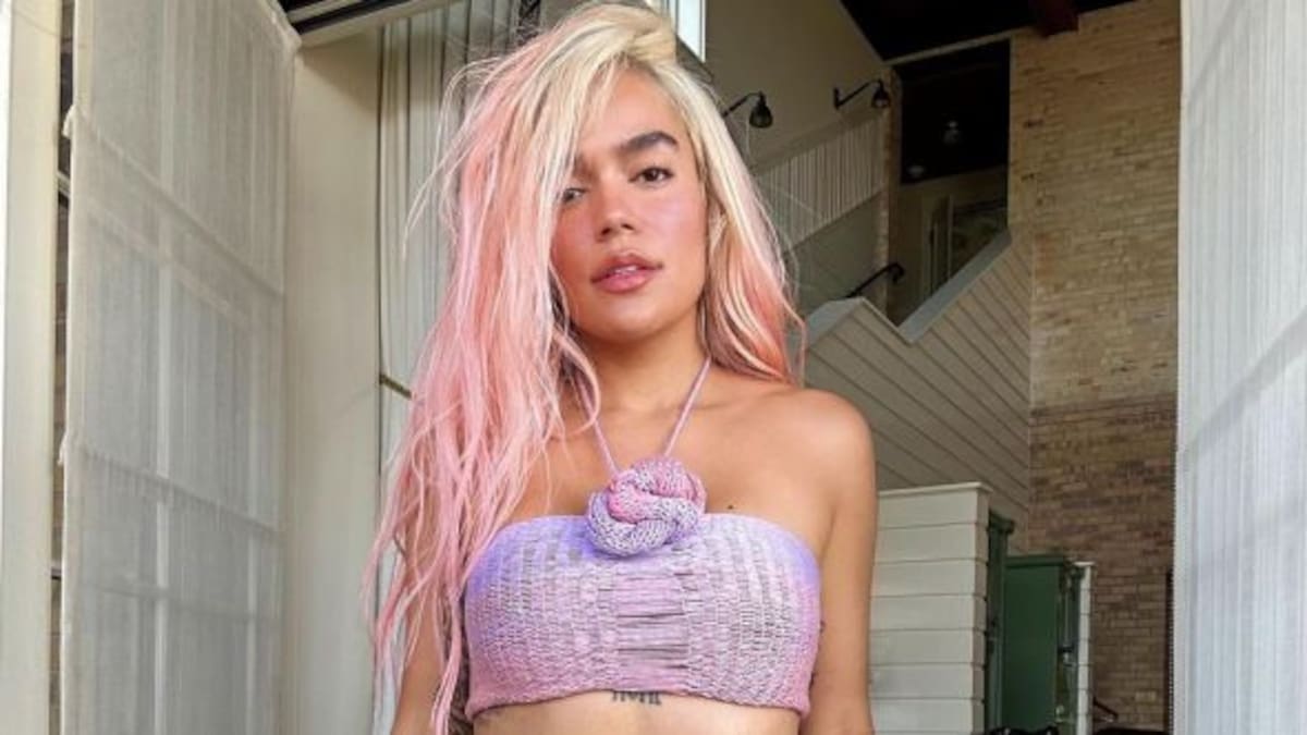 Karol G se borró el tatuaje que tenía de Anuel