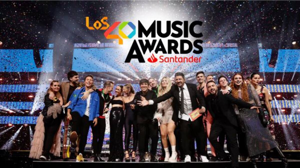 Estos son los ganadores de LOS40 Music Awards Santander 2024 Solidarios