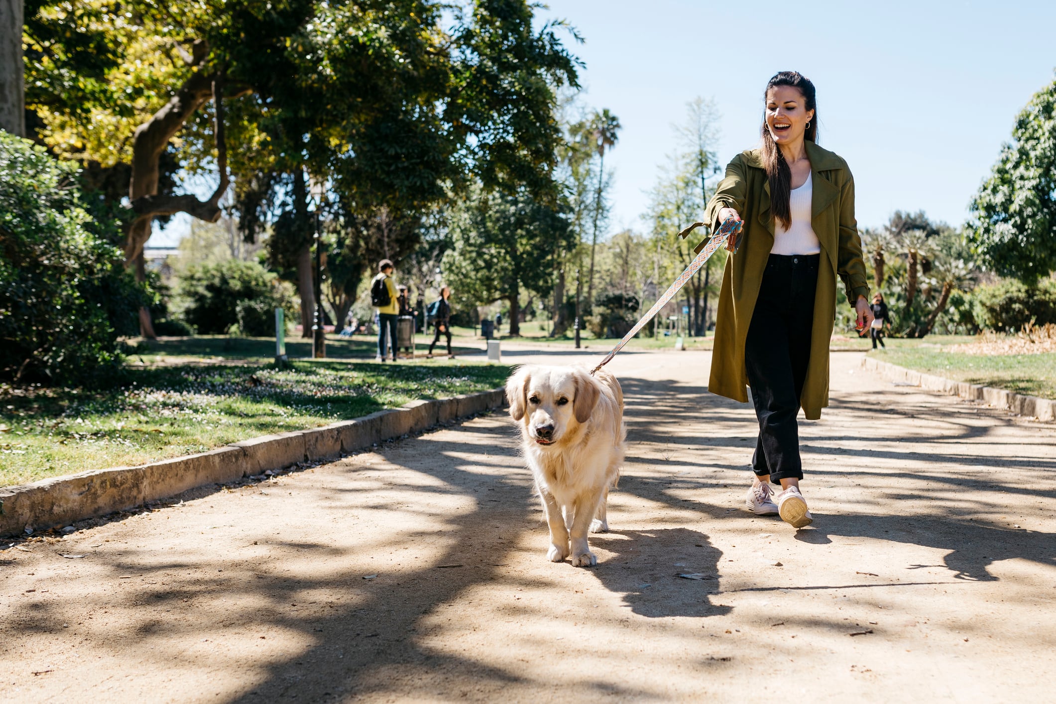 Para un perro, el paseo es el mejor momento del día.