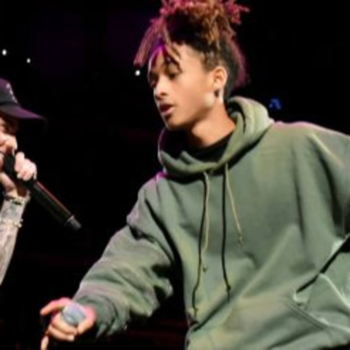 Justin Bieber cantó en vivo con el hijo de Will Smith