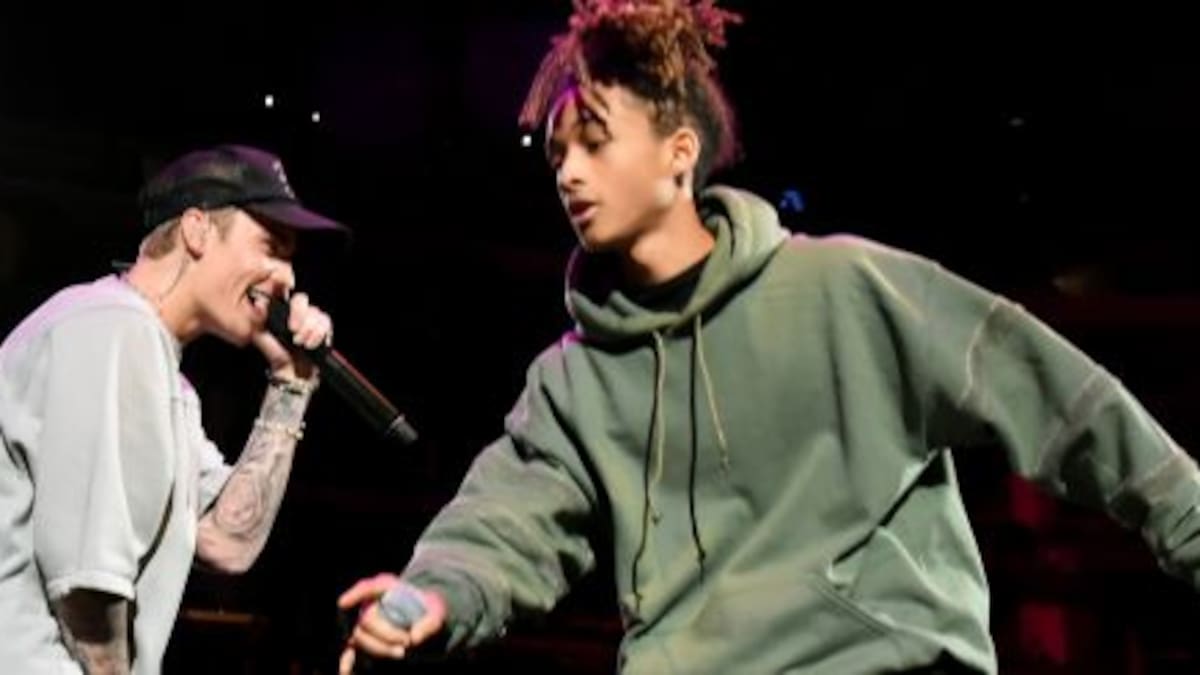 Justin Bieber cantó en vivo con el hijo de Will Smith