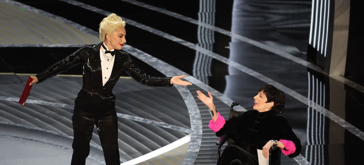Lady Gaga y Liza Minnelli en la edición 84ª edición de los Oscar, marzo de 2022.