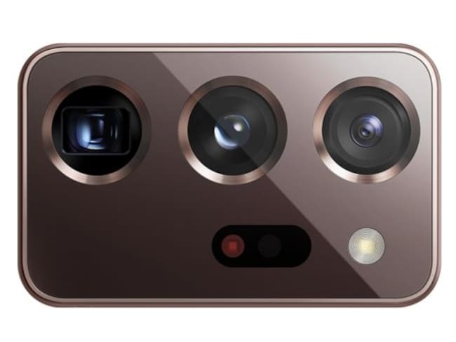 La triple Cámara de Note 20 Ultra