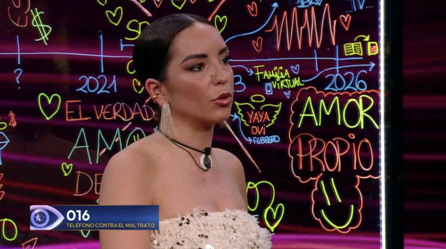 La curva del amor de Anita Williams en ‘GH Dúo 4’ recoge sus relaciones tóxicas y una declaración de amor a Montoya