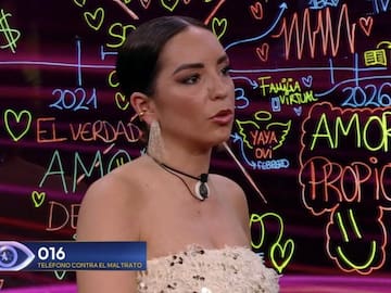 La curva del amor de Anita Williams en ‘GH Dúo 4’ recoge sus relaciones tóxicas y una declaración de amor a Montoya