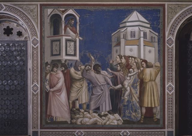 &#039;La masacre de los inocentes&#039;, de Giotto (1303-1305)