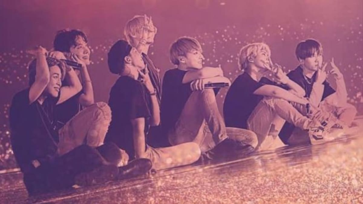 V de BTS presentó a su tierna mascota