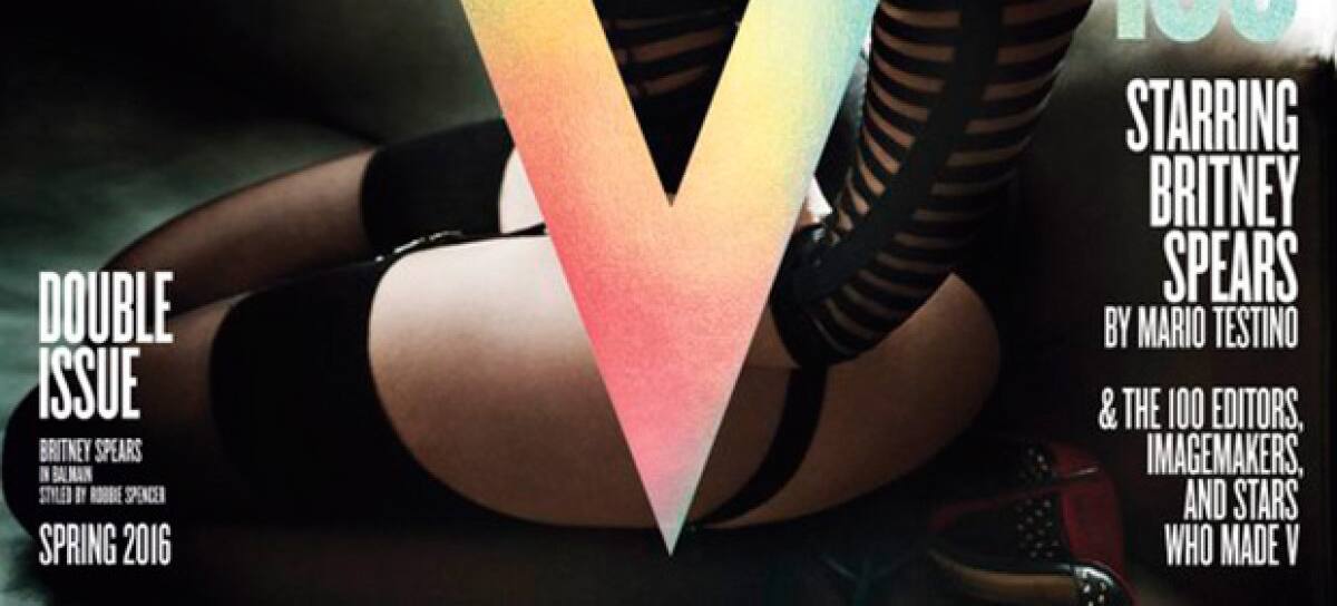 Britney Spears para V Magazine