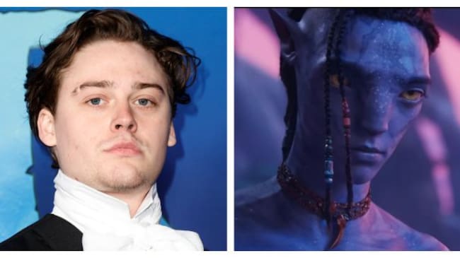 Britain Dalton interpreta a Lo’ak en 'Avatar: El sentido del agua'.