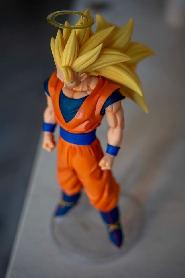 Goku Super Saiyan 3 de la linea Ichibansho de Bandai