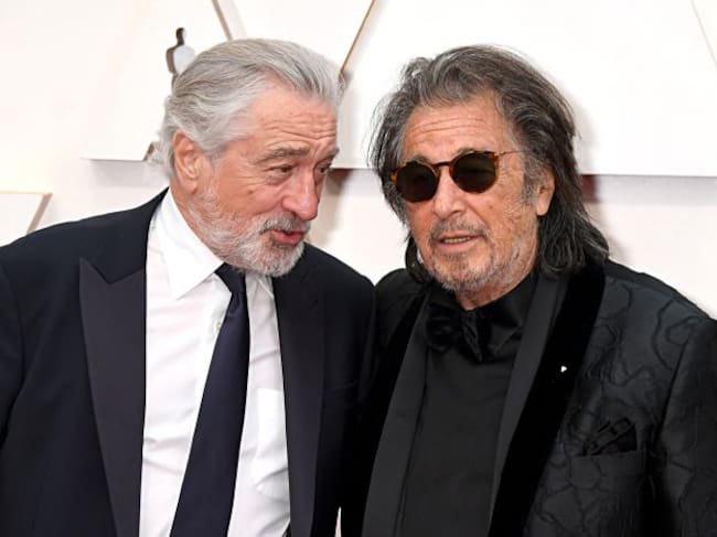 Robert De Niro y Al Pacino en la alfombra roja de los Annual Academy Awards