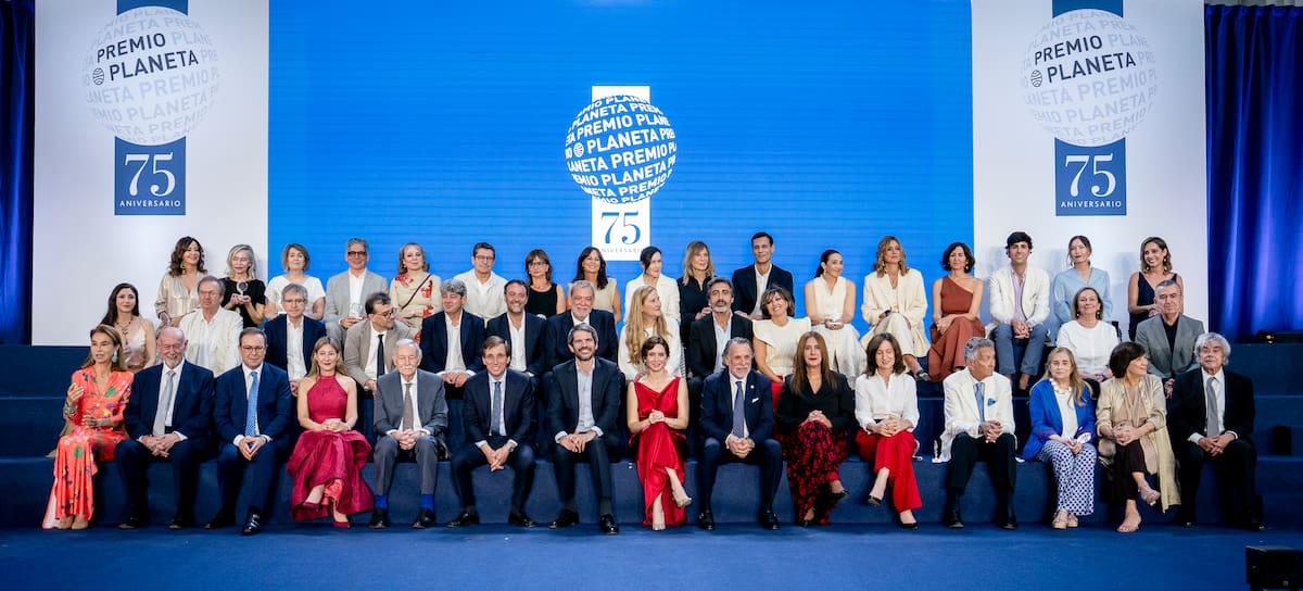 Premio Planeta celebra su 75º aniversario en Madrid.