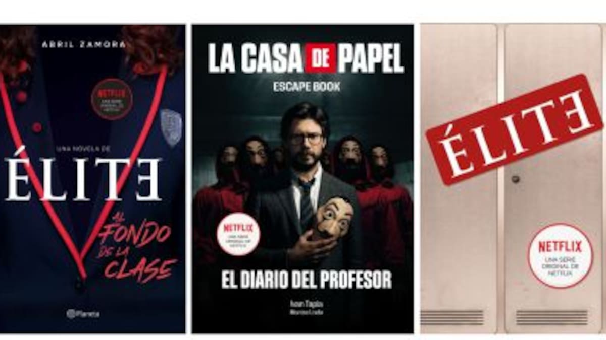 ‘La casa de papel’, ‘Élite’ y ‘La casa de las flores’ ya tienen su libro, ¿qué historias contarán?