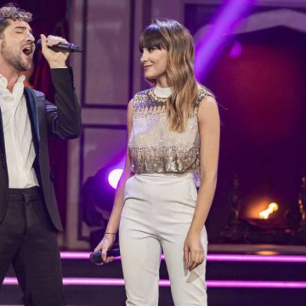 David Bisbal le dedicó unas palabras y Aitana no pudo contener la emoción