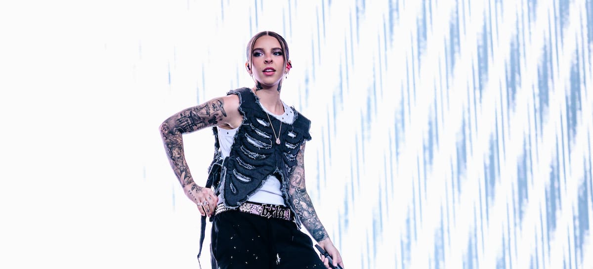 Young Miko en el "Governors Ball Music Festival" de Nueva York, junio de 2025