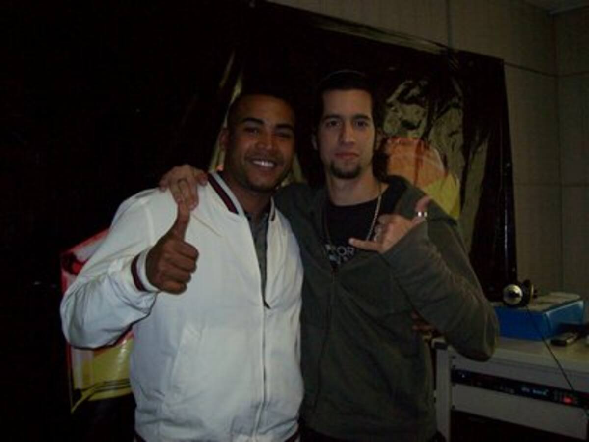 Don Omar y Fernando Molinero