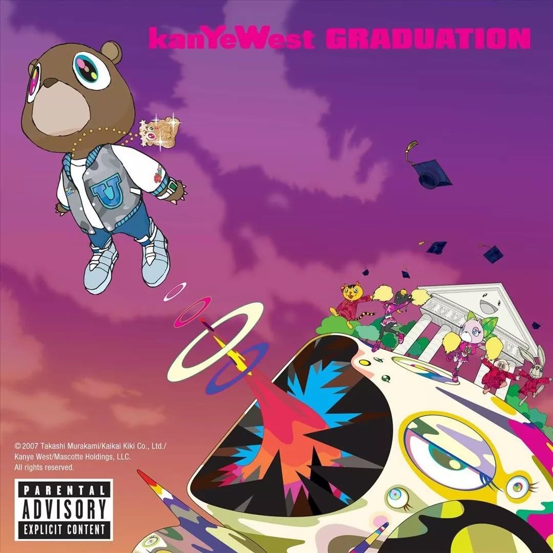 Portada del álbum 'Graduation' de Kanye West (2007).