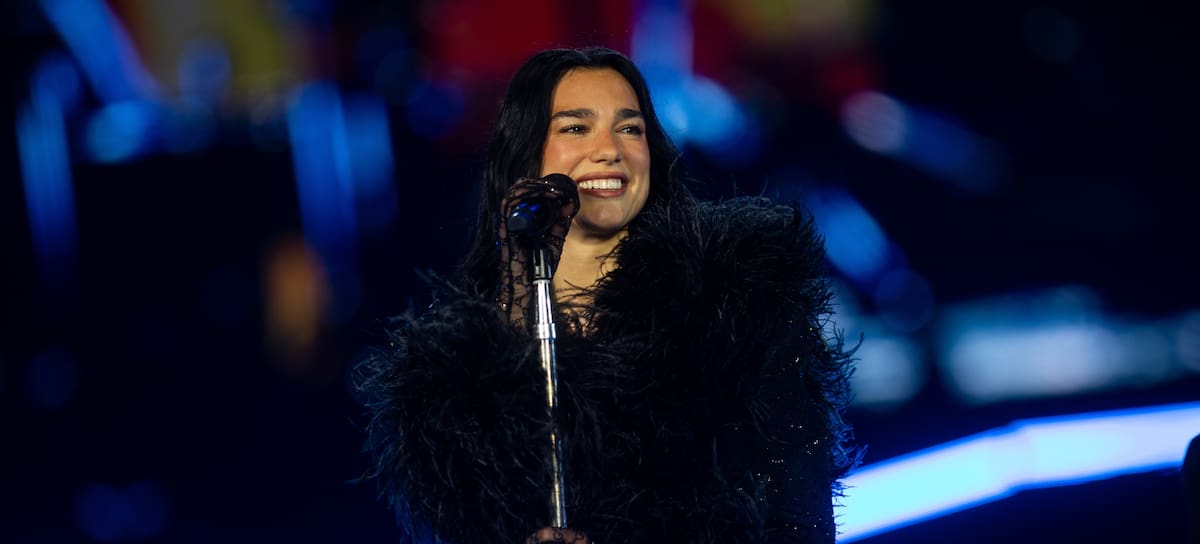 Dua Lipa en concierto en Buenos Aires (Argentina) con 'Radical Optimism Tour', 8 de noviembre de 2025.