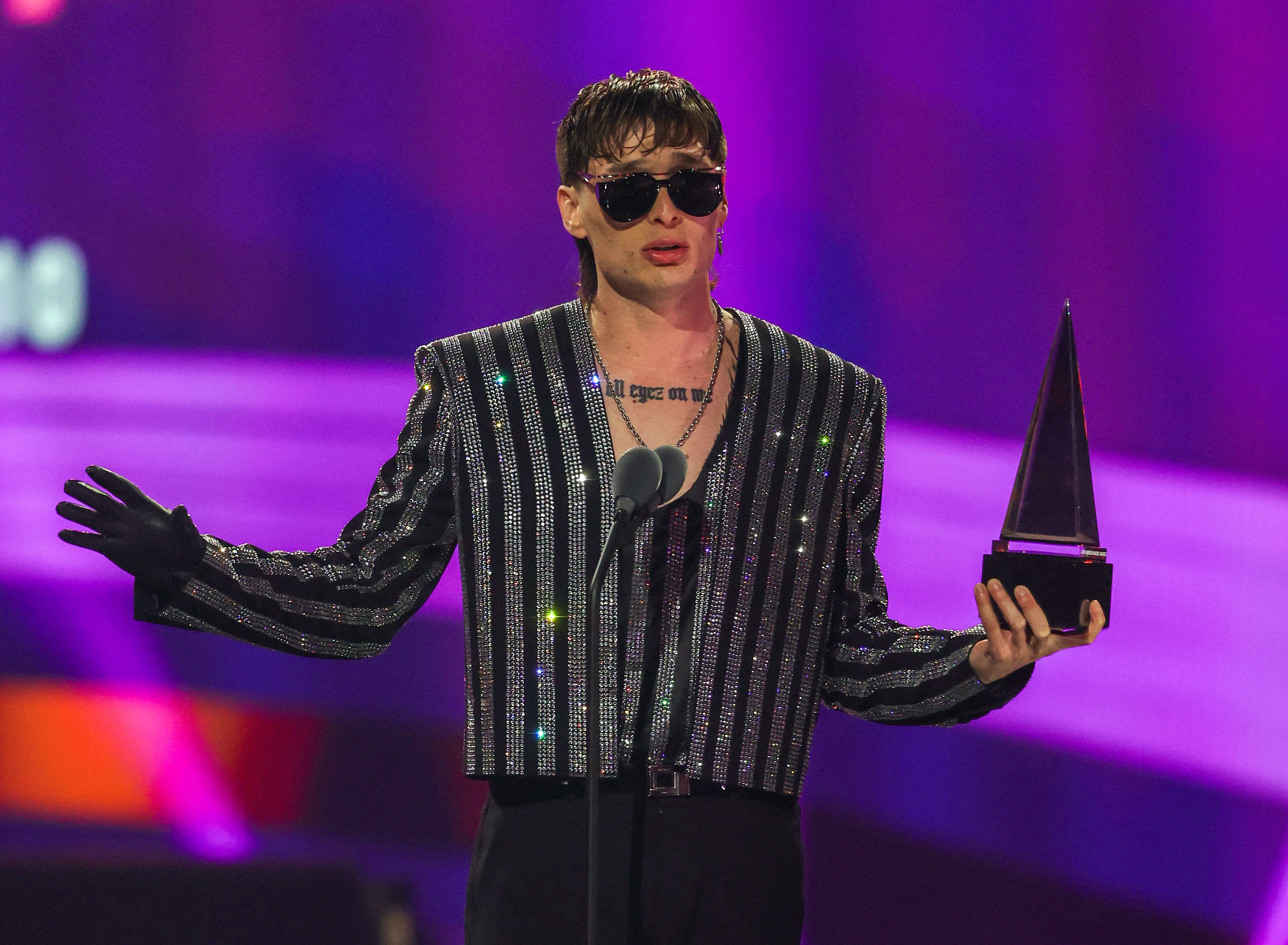 Peso Pluma en los Latin American Music Awards 2024